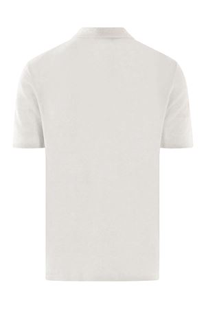 Polo leggera in lino bianco ROBERTO COLLINA | RB2002402